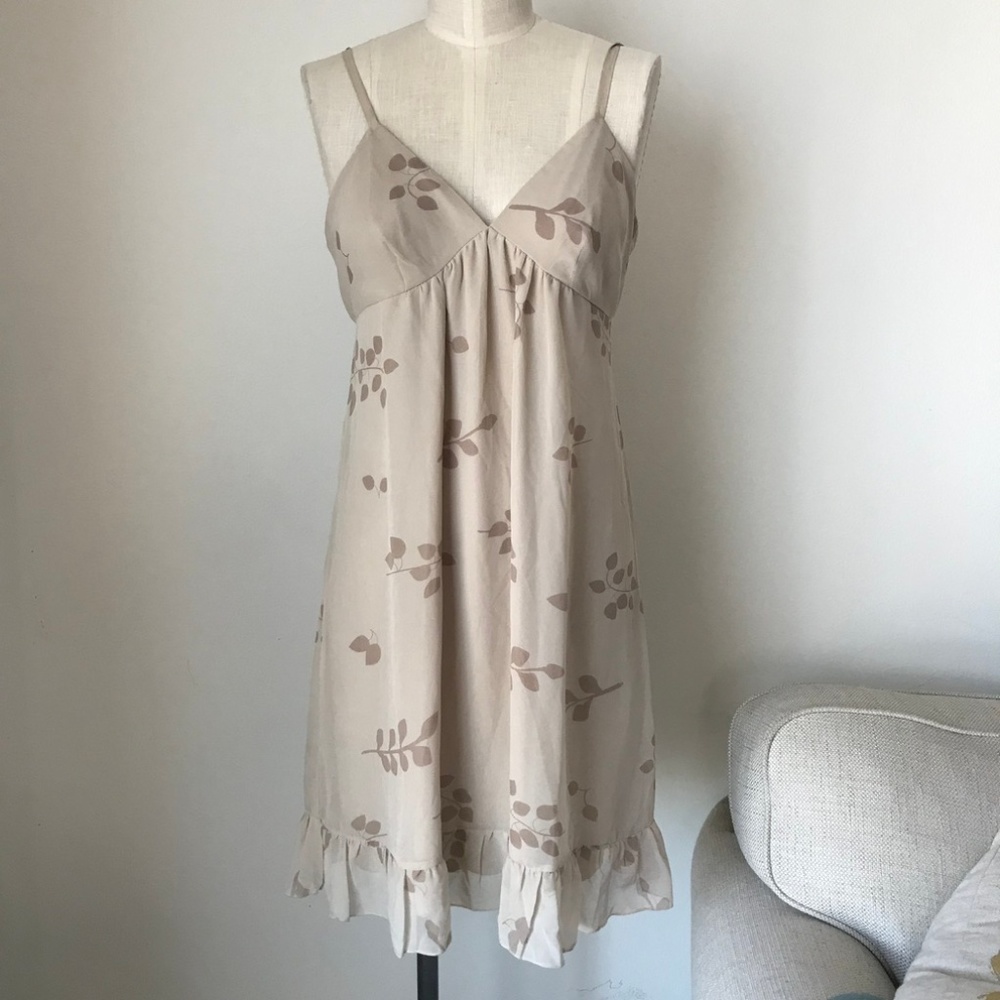 Johnny Martin Printed Open Back Midi Dress